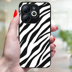 MY ART Ochranný kryt pre Infinix Smart 8 ZEBRA (237)