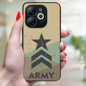 MY ART Ochranný kryt pre Infinix Smart 8 ARMY (236)