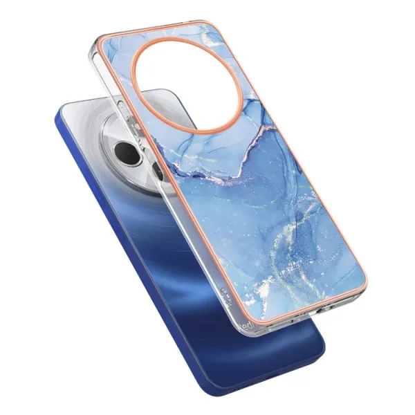 IMD MARBLE Ochranný kryt pre Xiaomi Redmi 14C / Poco C75 BLUE