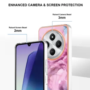 IMD MARBLE Ochranný kryt pre Xiaomi Redmi 14C / Poco C75 PINK