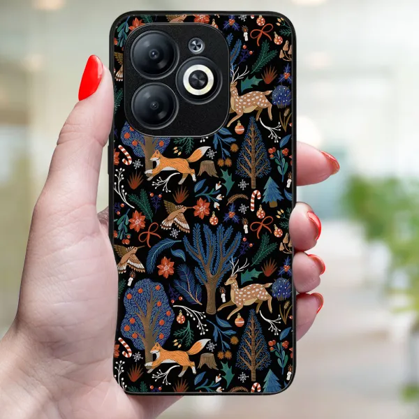 MY ART Kryt s vianočným dizajnom Infinix Smart 8 WINTER (071)