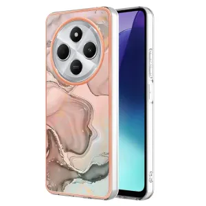 IMD MARBLE Ochranný kryt pre Xiaomi Redmi 14C / Poco C75 ROSE GOLD