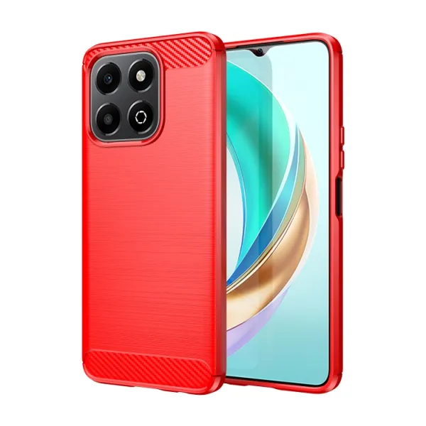 FLEXI TPU Ochranný kryt Honor X6b červený