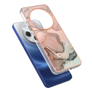 IMD MARBLE Ochranný kryt pre Xiaomi Redmi 14C / Poco C75 ROSE GOLD