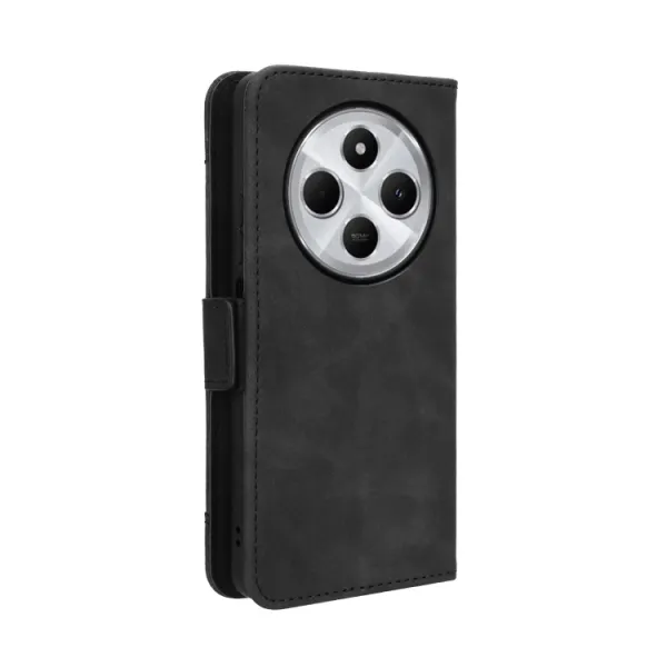 SLOT Peňaženkový obal pre Xiaomi Redmi 14C / Poco C75 čierny