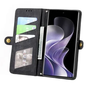 GEOM Peňaženkové puzdro pre TCL 50 Pro NxtPaper čierne