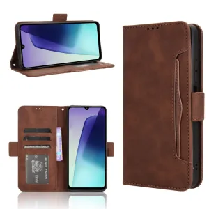 SLOT Peňaženkový obal pre Xiaomi Redmi 14C / Poco C75 hnedý