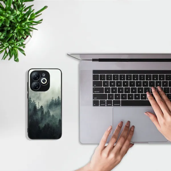 MY ART Ochranný kryt pre Infinix Smart 8 FOREST (248)