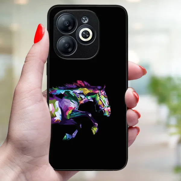 MY ART Ochranný kryt pre Infinix Smart 8 HORSE (249)