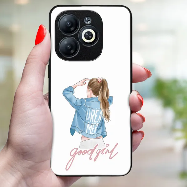 MY ART Ochranný kryt pre Infinix Smart 8 GOOD GIRL (130)