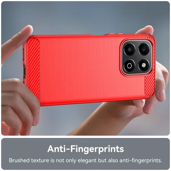 FLEXI TPU Ochranný kryt Honor X6b červený