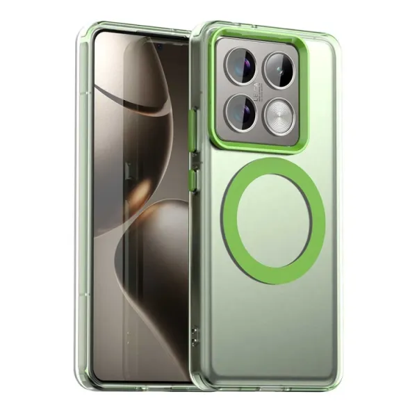 CANDY MAGSAFE Ochranný obal pre Xiaomi 14T Pro zelený