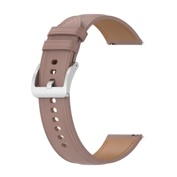LEATHER Kožený remienok pre Honor Watch ES ružový