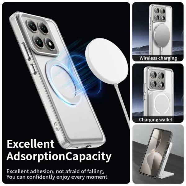 CANDY MAGSAFE Ochranný obal pre Xiaomi 14T biely