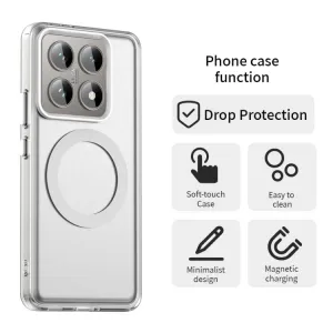 CANDY MAGSAFE Ochranný obal pre Xiaomi 14T biely