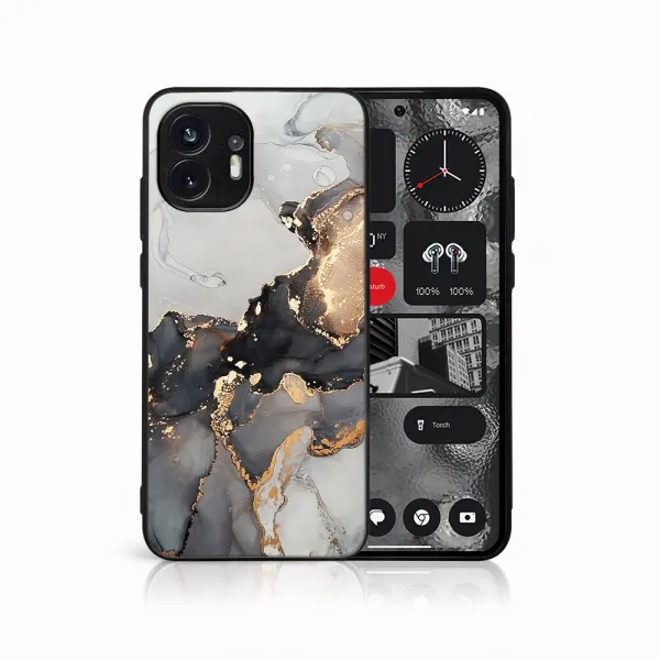 MY ART Ochranný kryt pre Nothing Phone 2 GREY MARBLE (140)