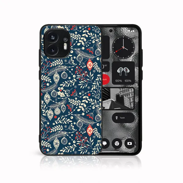 MY ART Kryt s vianočným dizajnom Nothing Phone 2 MISTLETOE (070)
