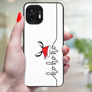 MY ART Kryt s vianočným dizajnom Nothing Phone 2 HOHOHO (073)