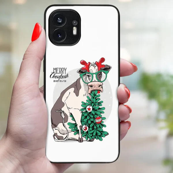 MY ART Kryt s vianočným dizajnom Nothing Phone 2 MERRY CHRISTMAS (074)