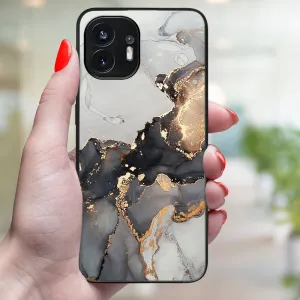 MY ART Ochranný kryt pre Nothing Phone 2 GREY MARBLE (140)
