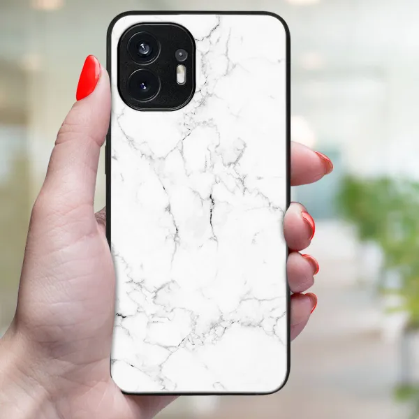 MY ART Ochranný kryt pre Nothing Phone 2 WHITE MARBLE (144)