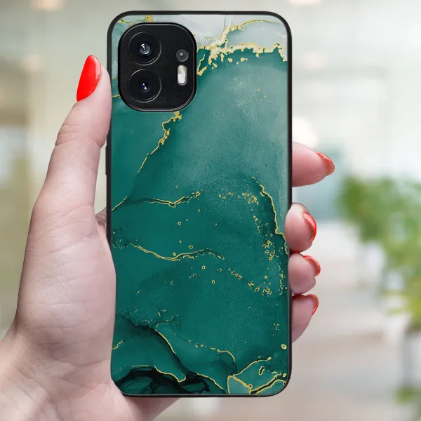 MY ART Ochranný kryt pre Nothing Phone 2 GREEN MARBLE (145)