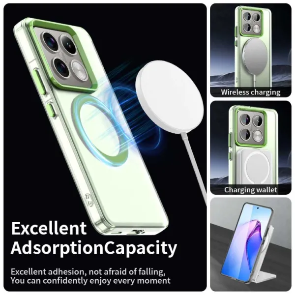 CANDY MAGSAFE Ochranný obal pre Xiaomi 14T Pro zelený
