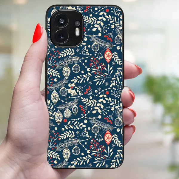 MY ART Kryt s vianočným dizajnom Nothing Phone 2 MISTLETOE (070)