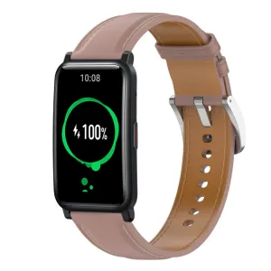 LEATHER Kožený remienok pre Honor Watch ES ružový