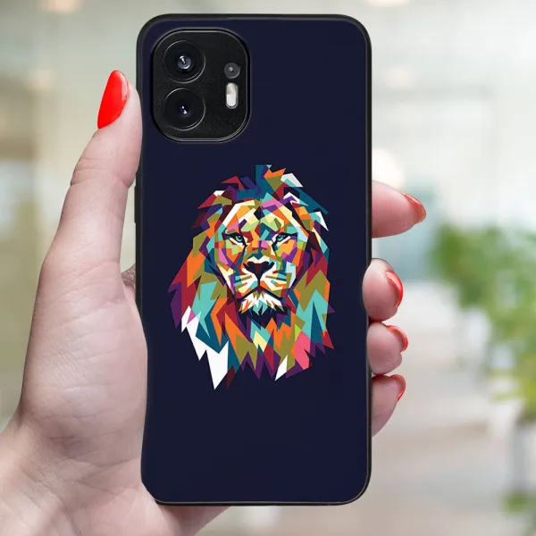 MY ART Ochranný kryt pre Nothing Phone 2 LION (246)