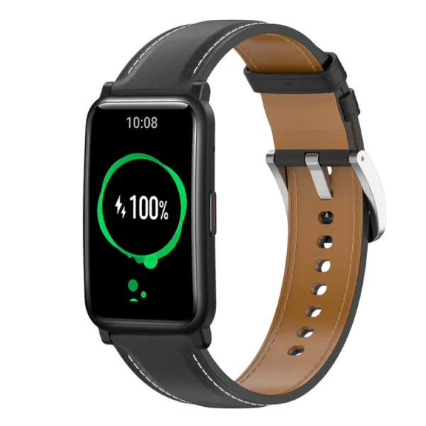 LEATHER Kožený remienok pre Honor Watch ES čierny