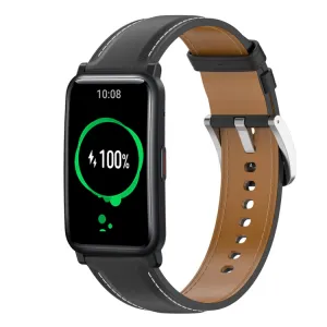 LEATHER Kožený remienok pre Honor Watch ES čierny