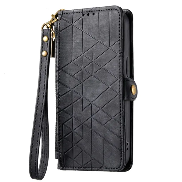 GEOM Peňaženkové puzdro pre Motorola Moto G75 5G čierne