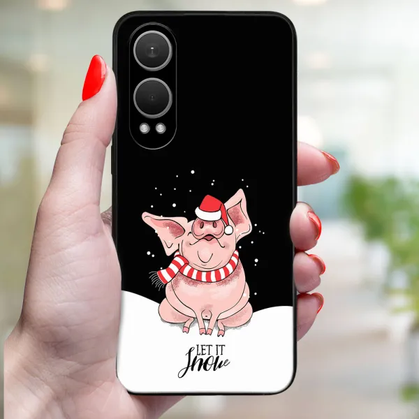 MY ART Kryt s vianočným dizajnom OnePlus Nord CE 4 Lite 5G LET IT SNOW (075)