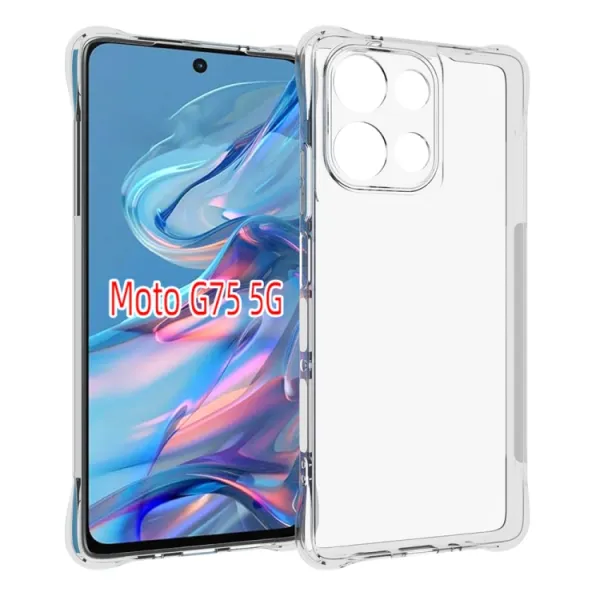 AIRBAG Extra odolný kryt Motorola Moto G75 5G priehľadný