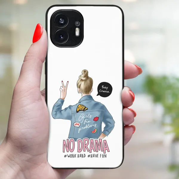 MY ART Ochranný kryt pre Nothing Phone 2 NO DRAMA (138)