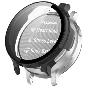 PC FULL COVER Plastový kryt so sklom pre Garmin Lily 2 Active čierny