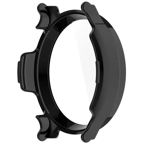 PC FULL COVER Plastový kryt so sklom pre Garmin Lily 2 Active čierny