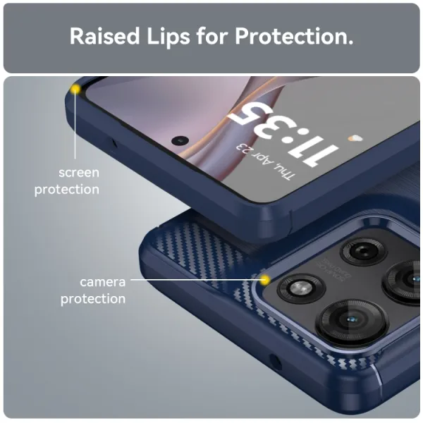 FLEXI TPU Ochranný kryt Motorola Moto G75 5G modrý