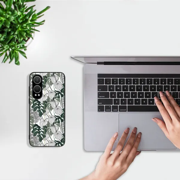 MY ART Ochranný kryt pre OnePlus Nord CE 4 Lite 5G LEAF (175)