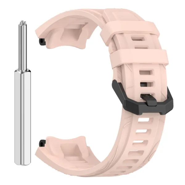 SILICONE Vymeniteľný remienok pre Amazfit T-Rex 3 ružový