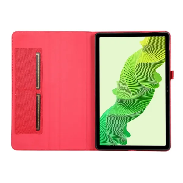 FABRIC Zaklápací kryt pre Honor MagicPad 2 červený
