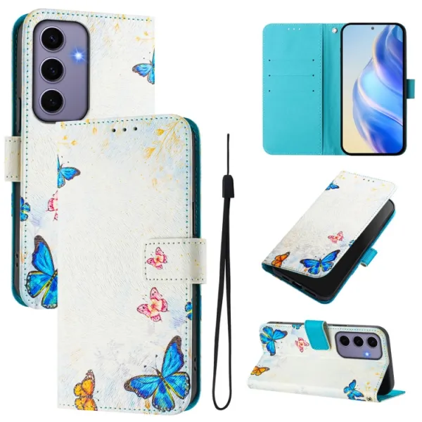 ART Peňaženkový kryt pre Samsung Galaxy S24 5G BUTTERFLY