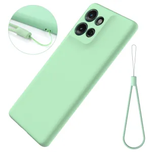 RUBBER Ochranný obal pre Motorola Moto G75 5G zelený