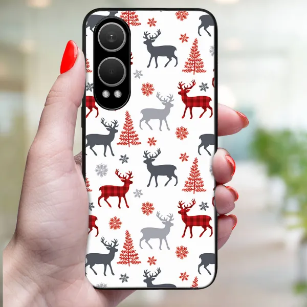MY ART Kryt s vianočným dizajnom OnePlus Nord CE 4 Lite 5G DEER (068)