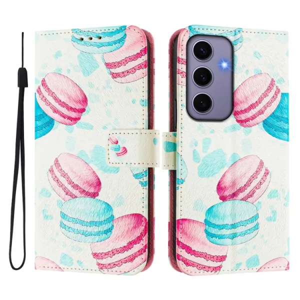 ART Peňaženkový kryt pre Samsung Galaxy S24 5G MACARONS