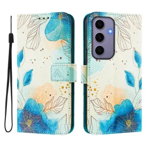 ART Peňaženkový kryt pre Samsung Galaxy S24 5G BLOOMY FLOWER