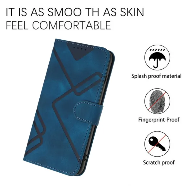 LINE Peňaženkové puzdro pre Infinix Zero 40 5G modré