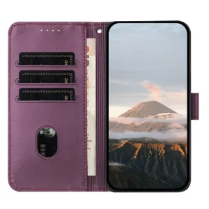 TRIO Peňaženkové puzdro pre Infinix Zero 40 5G tmavofialové