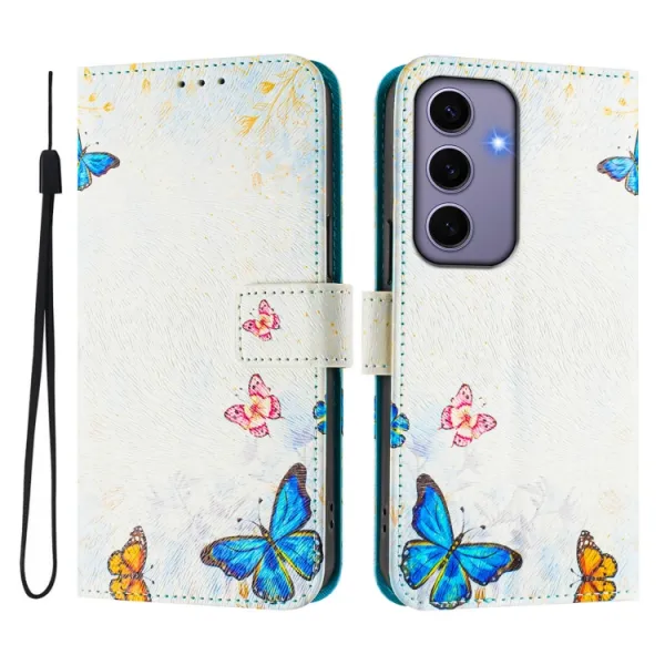ART Peňaženkový kryt pre Samsung Galaxy S24 5G BUTTERFLY